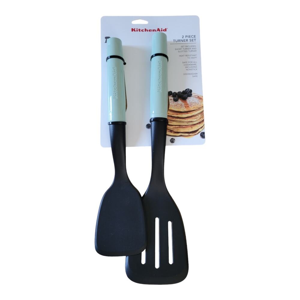 NEW KitchenAid Turner Set in Pistachio Green (2-Piece Set)